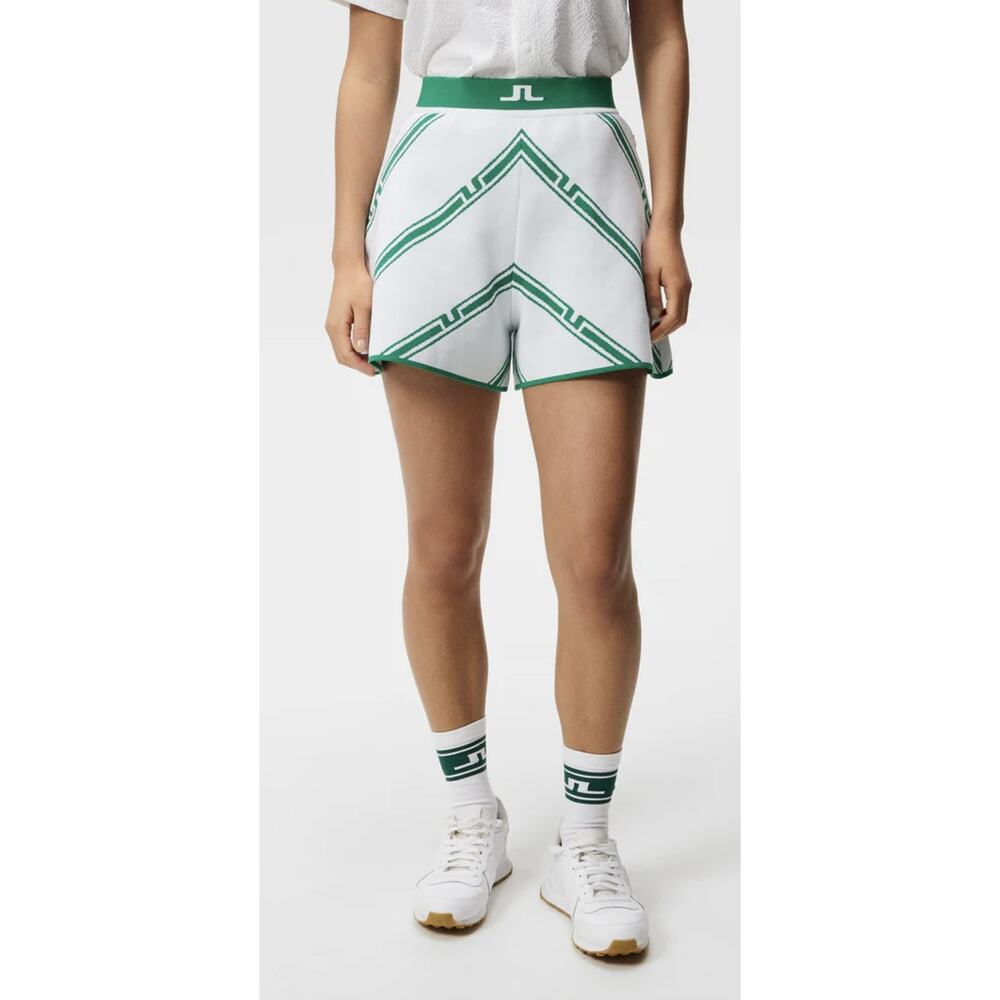 J Lindeberg Golf women Flare Knitted Short sz L